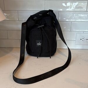 ALO Yoga Black Messenger Bag